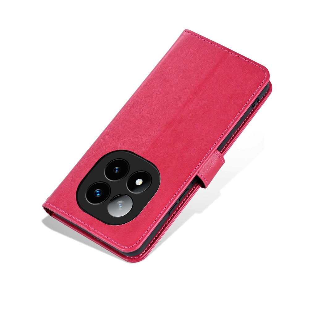 AZNS könyv tok a Xiaomi Redmi Note 14 Pro 5G/Poco X7 5G számára - piros színű
