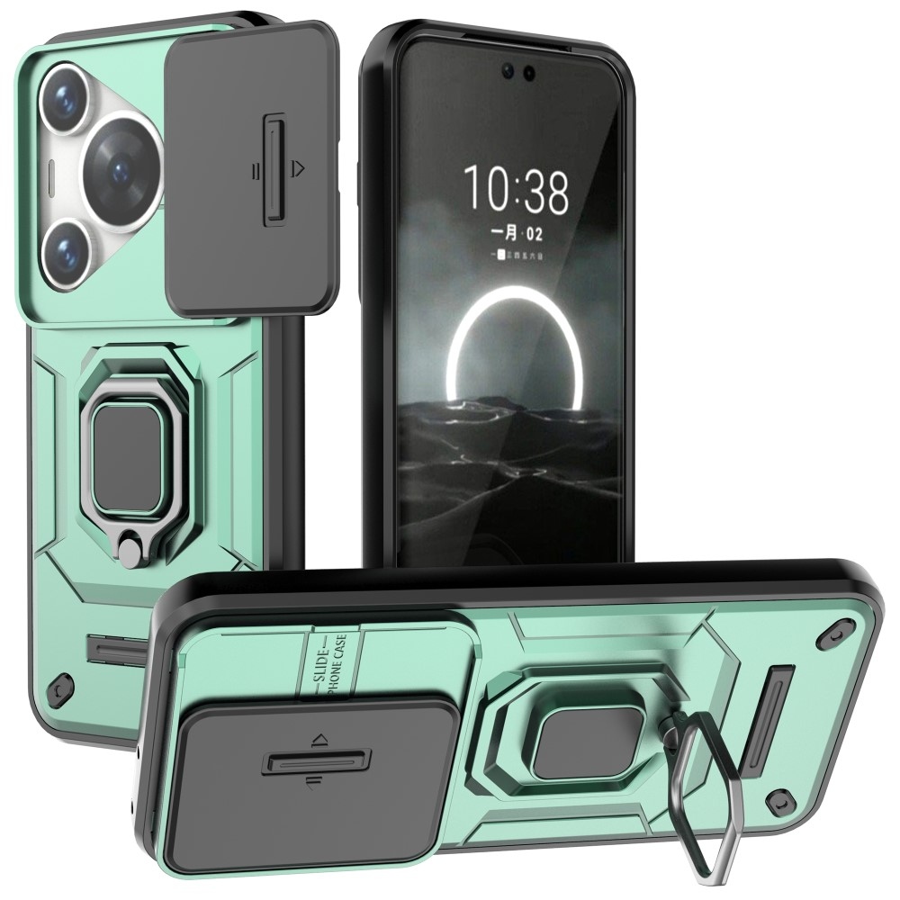 Lencseálló borítás Huawei Pura 70 Pro készülékhez - zöld
