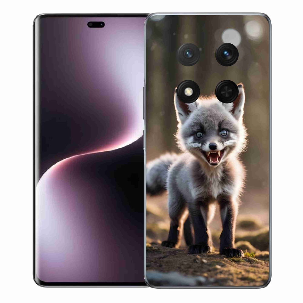 Gél borító mmCase a Honor Magic 7 Lite 5G számára - angry fox