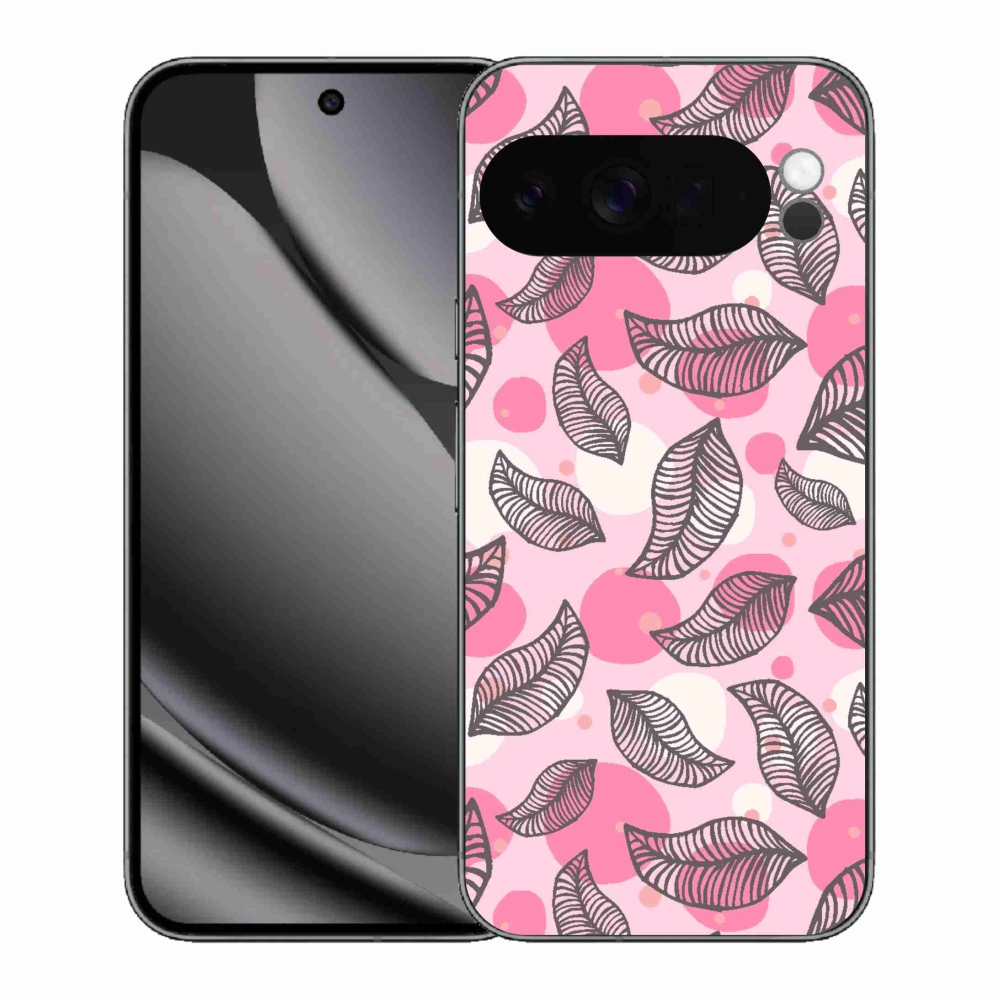 Zselés borítás mmCase a Google Pixel 10 Pro XL-hez - rajzfilmes hulló levelek
