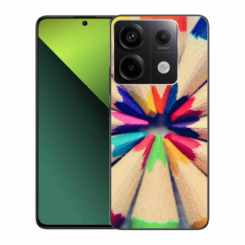 Gél borítás mmCase a Xiaomi Redmi Note 13 Pro 5G/Poco X6 5G számára - zsírkréták