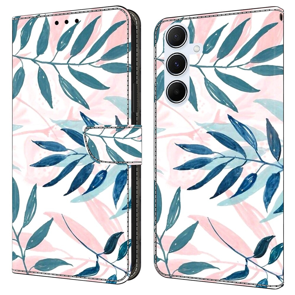 Határozottan könyves tok Samsung Galaxy A17 5G/A26 5G - rajzfilm virágokkal