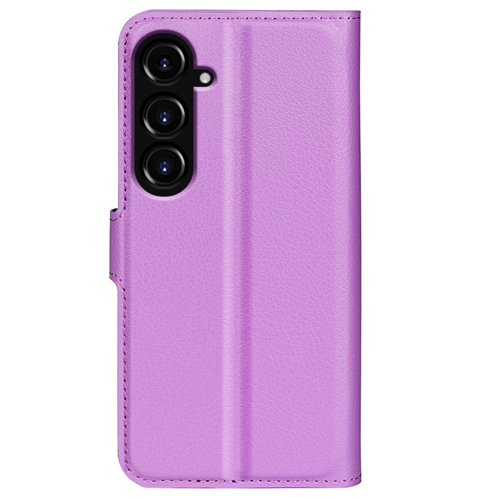 Litchi könyv tok Samsung Galaxy S23 FE készülékhez - lila