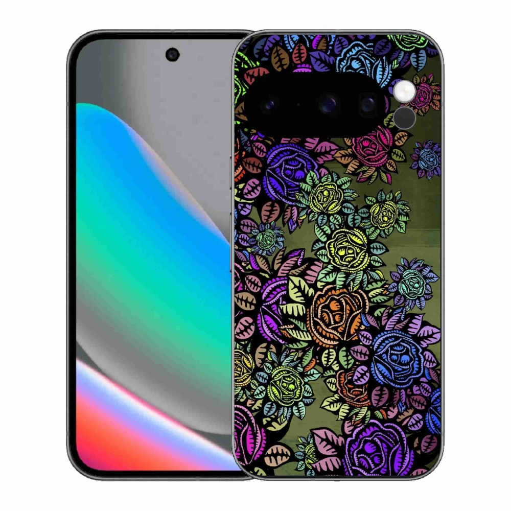 Gél borítás mmCase a Google Pixel 10 Pro számára - virágok 6