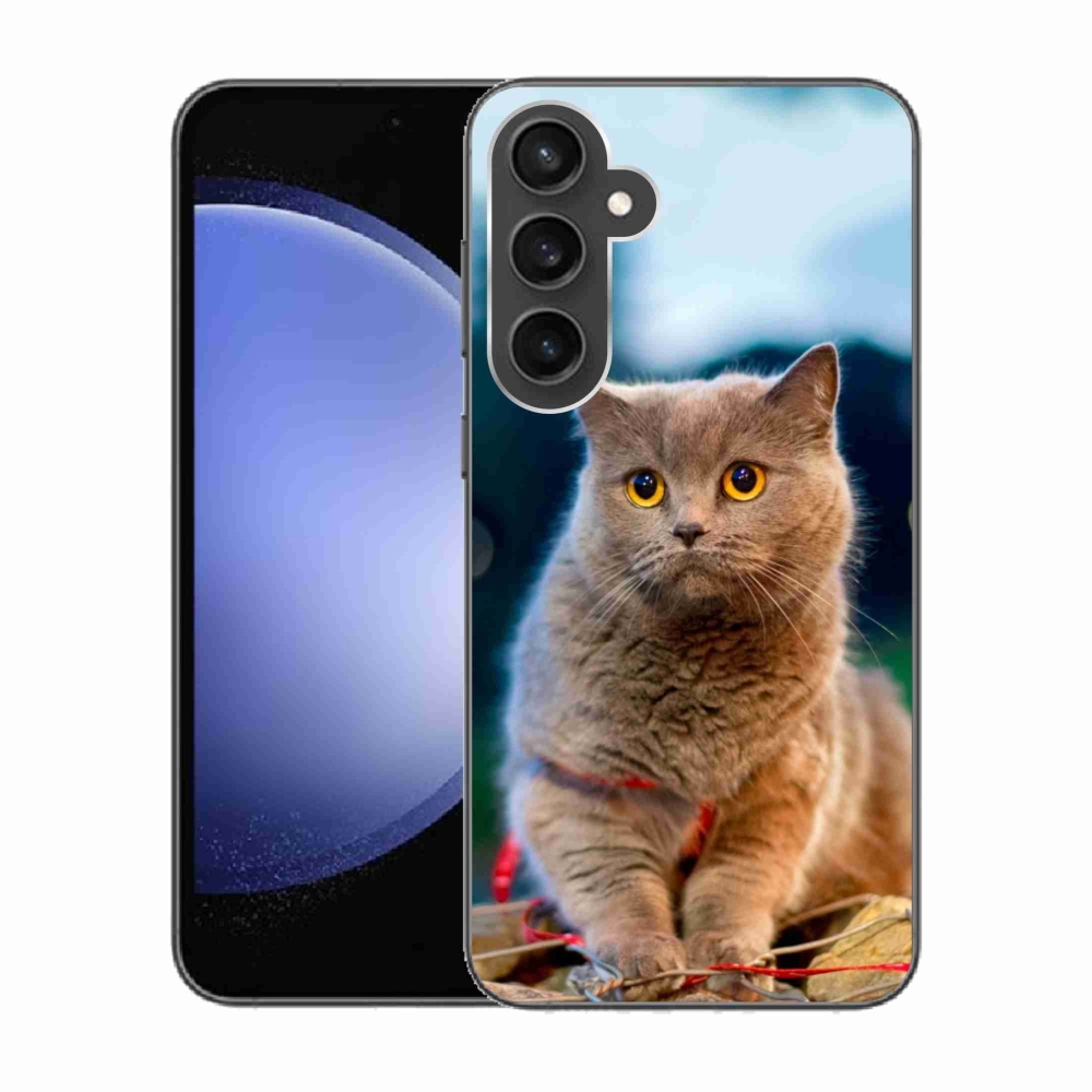 Gél védőburkolat mmCase Samsung Galaxy S23 FE - brit kék 2