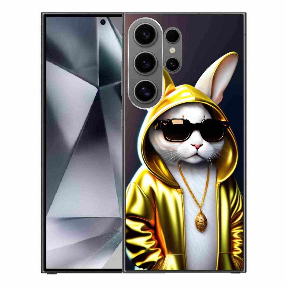 Zselés borítás mmCase Samsung Galaxy S24 Ultra - macskafőnökhöz