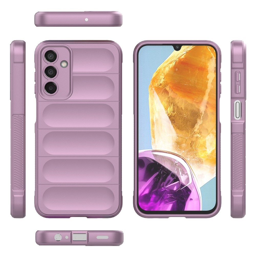 Rugg tartós zselés tok Samsung Galaxy M15 5G - világos lila