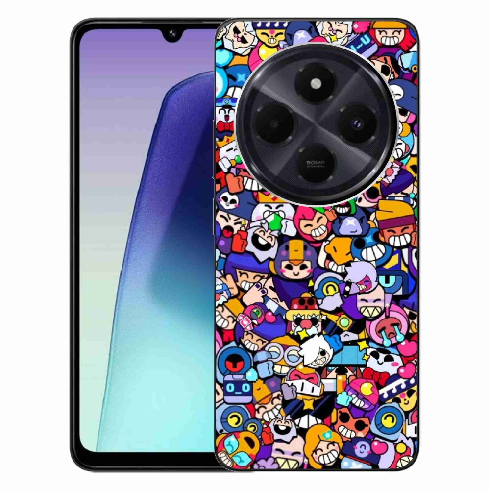 Gél borítás mmCase a Xiaomi Redmi 14C/Poco C75-hez - brawl stars 2