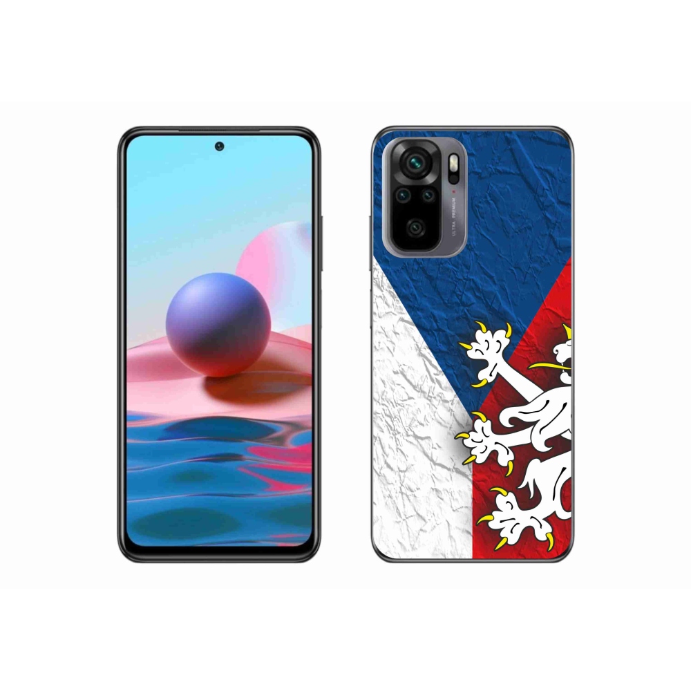 Gél borítás mmCase a Xiaomi Redmi Note 10 4G - cseh zászlóhoz 1