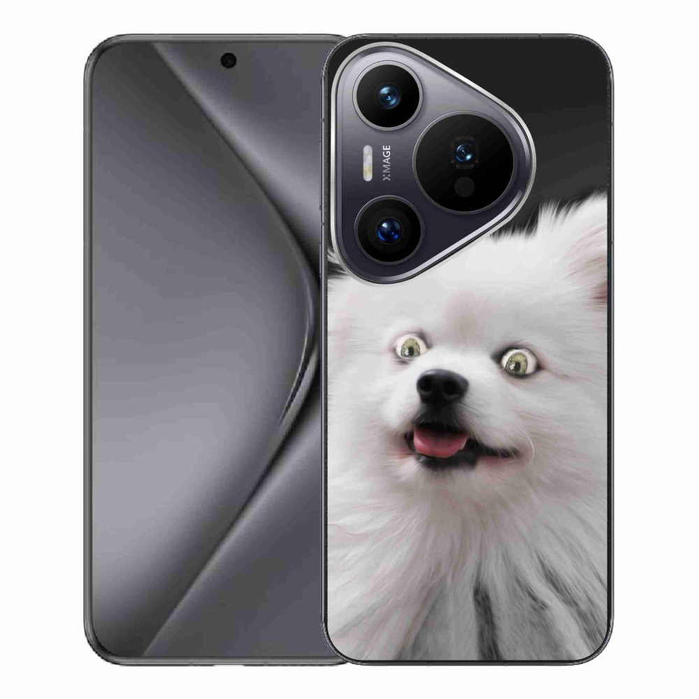 Zselés borítás mmCase a Huawei Pura 70 Pro készülékhez - fehér tipp