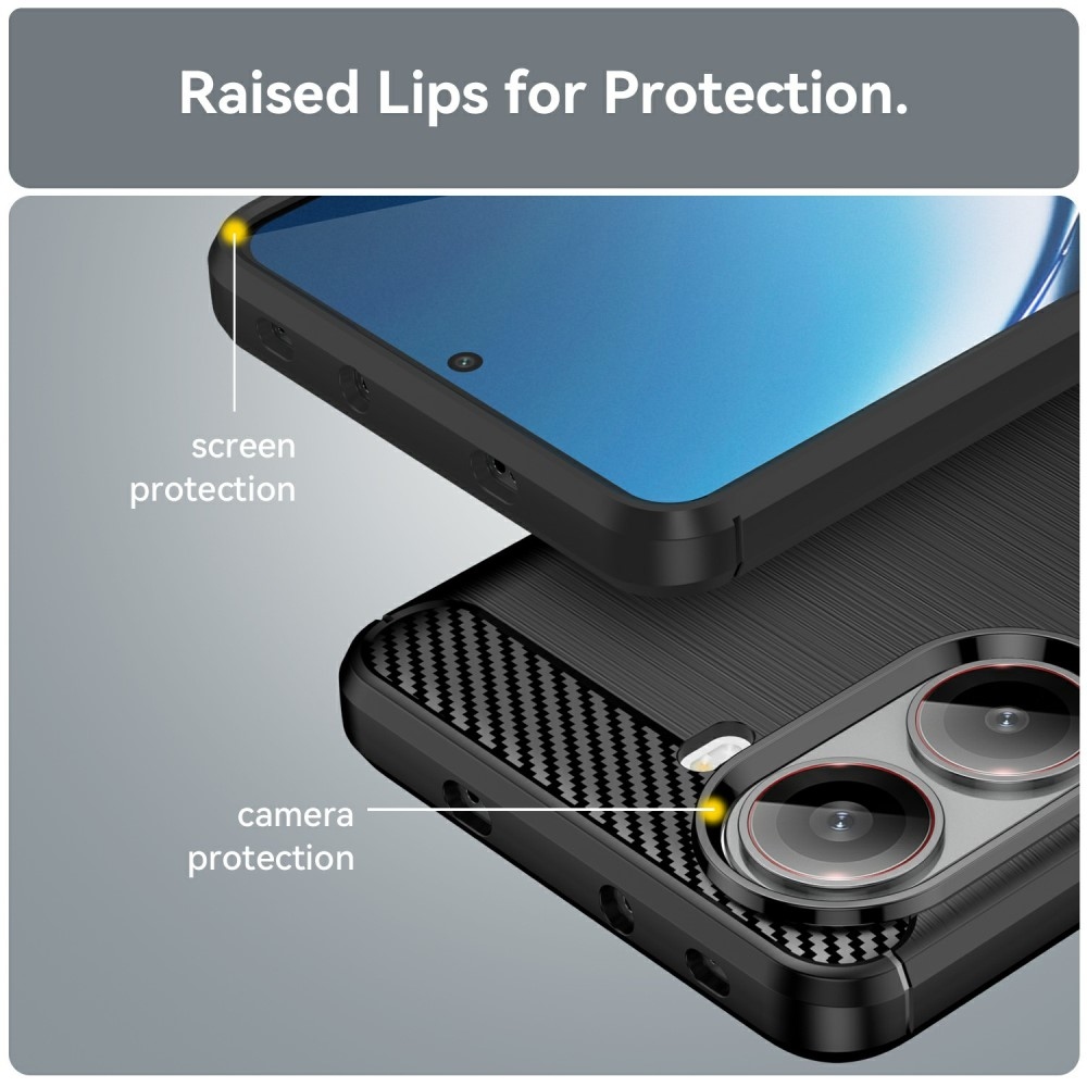 Szénálló gél tok a Xiaomi Poco X7 Pro 5G készülékhez - fekete
