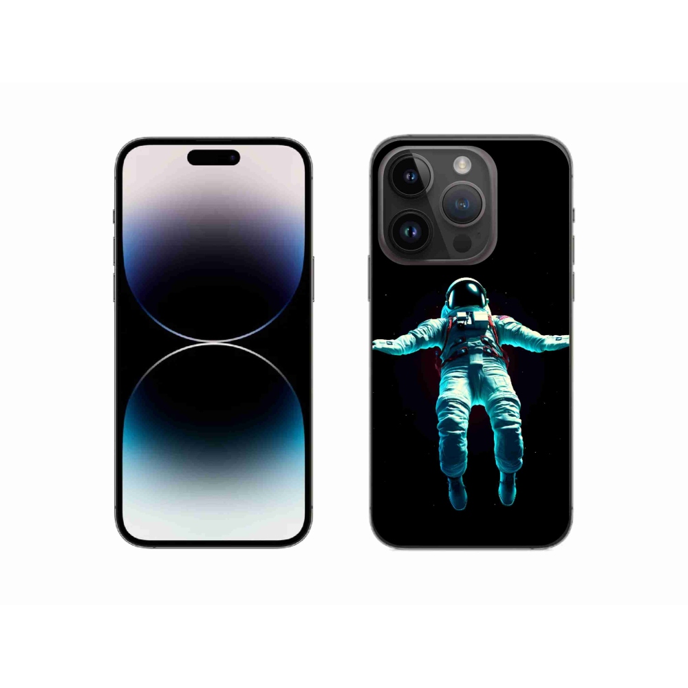 Zselés borítás mmCase iPhone 14 Pro készülékhez - űrhajós