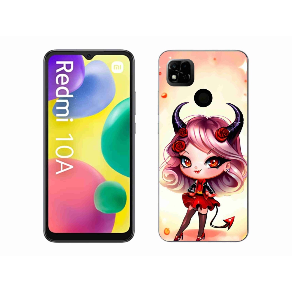Gél borító mmCase a Xiaomi Redmi 10A számára - rajzfilm ördög