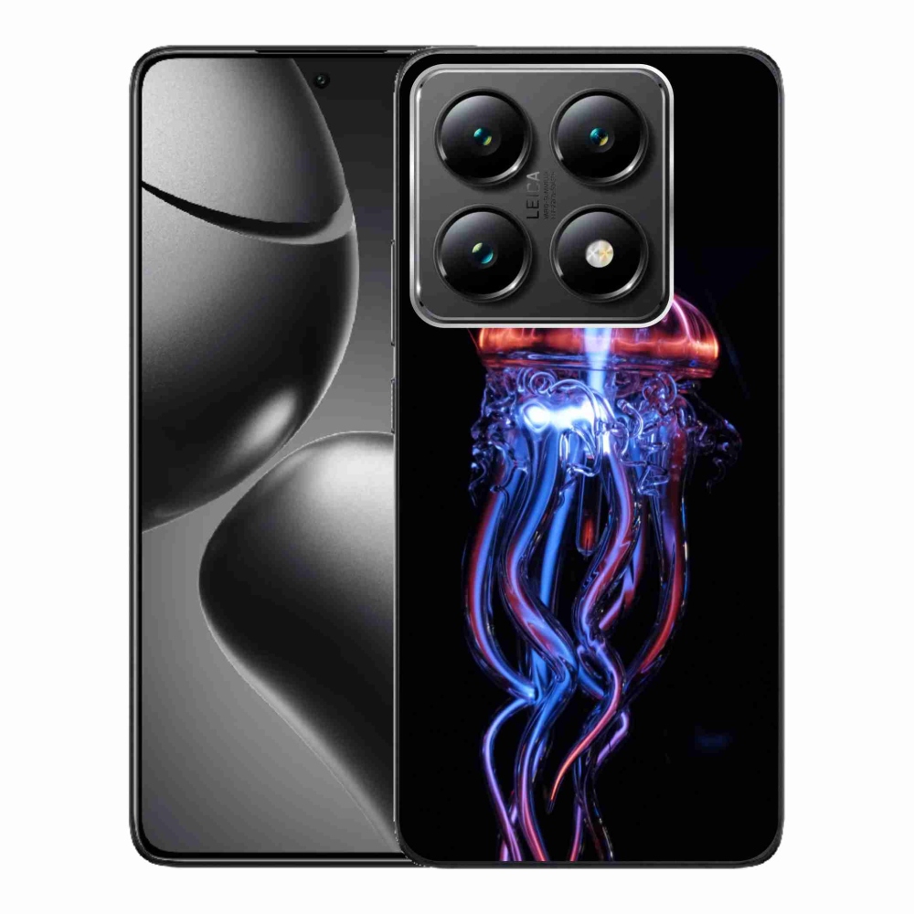 Gél borítás mmCase a Xiaomi 14T Pro számára - medúza