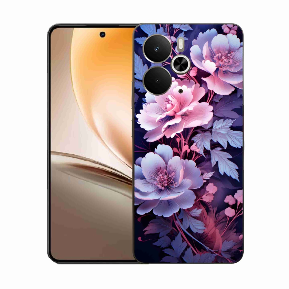 Gél borító mmCase a Realme 14 5G készülékhez - virágok 11