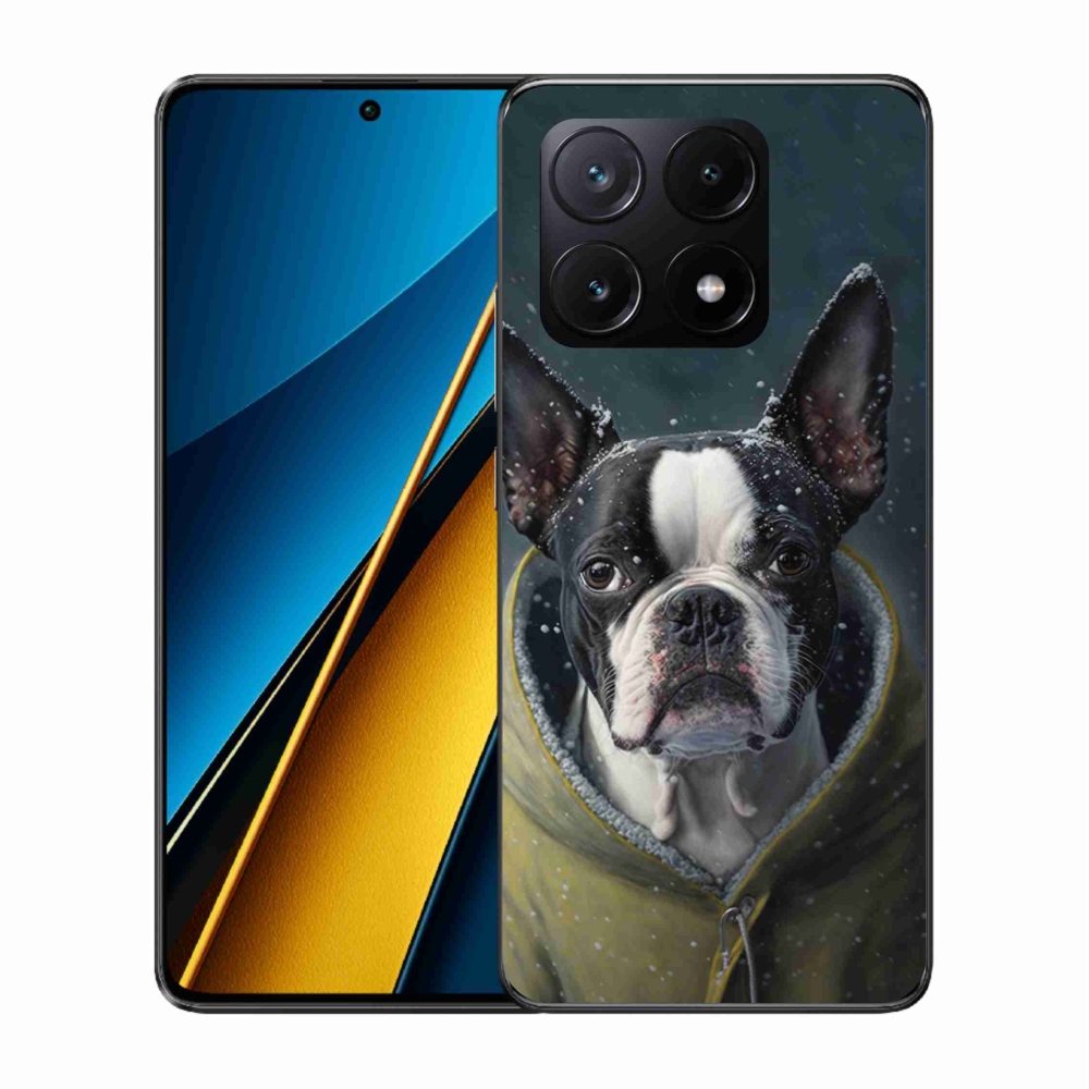Gél borítás mmCase a Xiaomi Poco X6 Pro 5G számára - bulldog