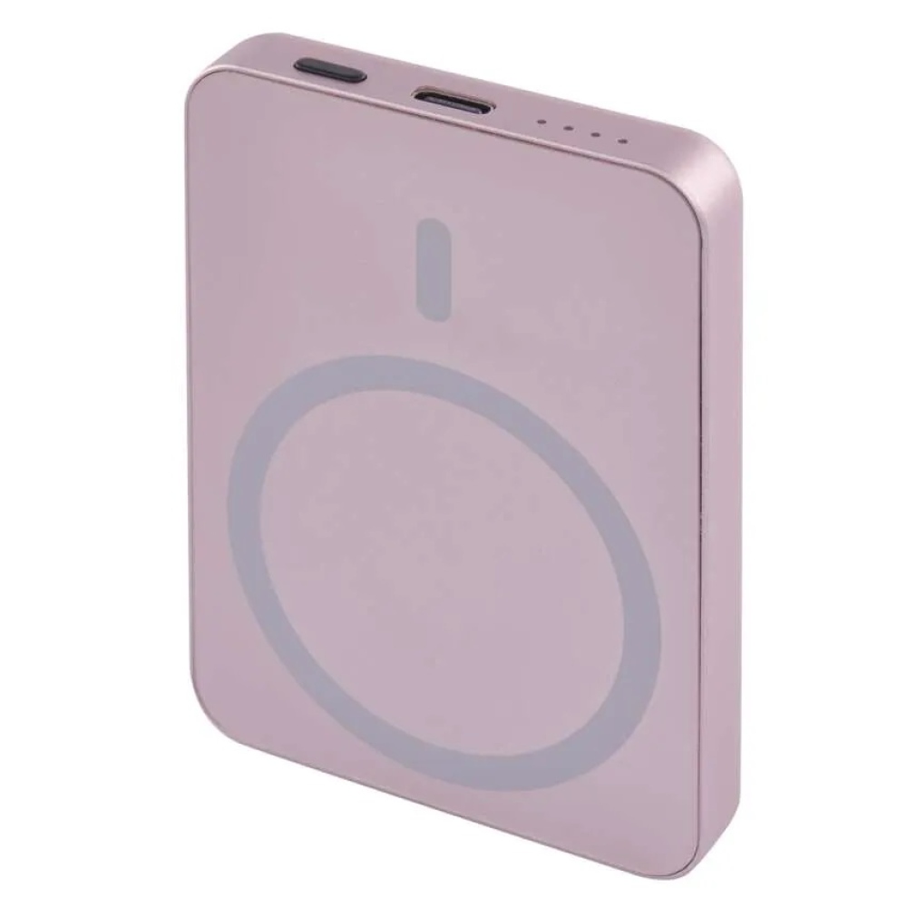 Powerbank EMOS WI 522, 5000 mAh, 20 W+Vezeték nélküli - lazac