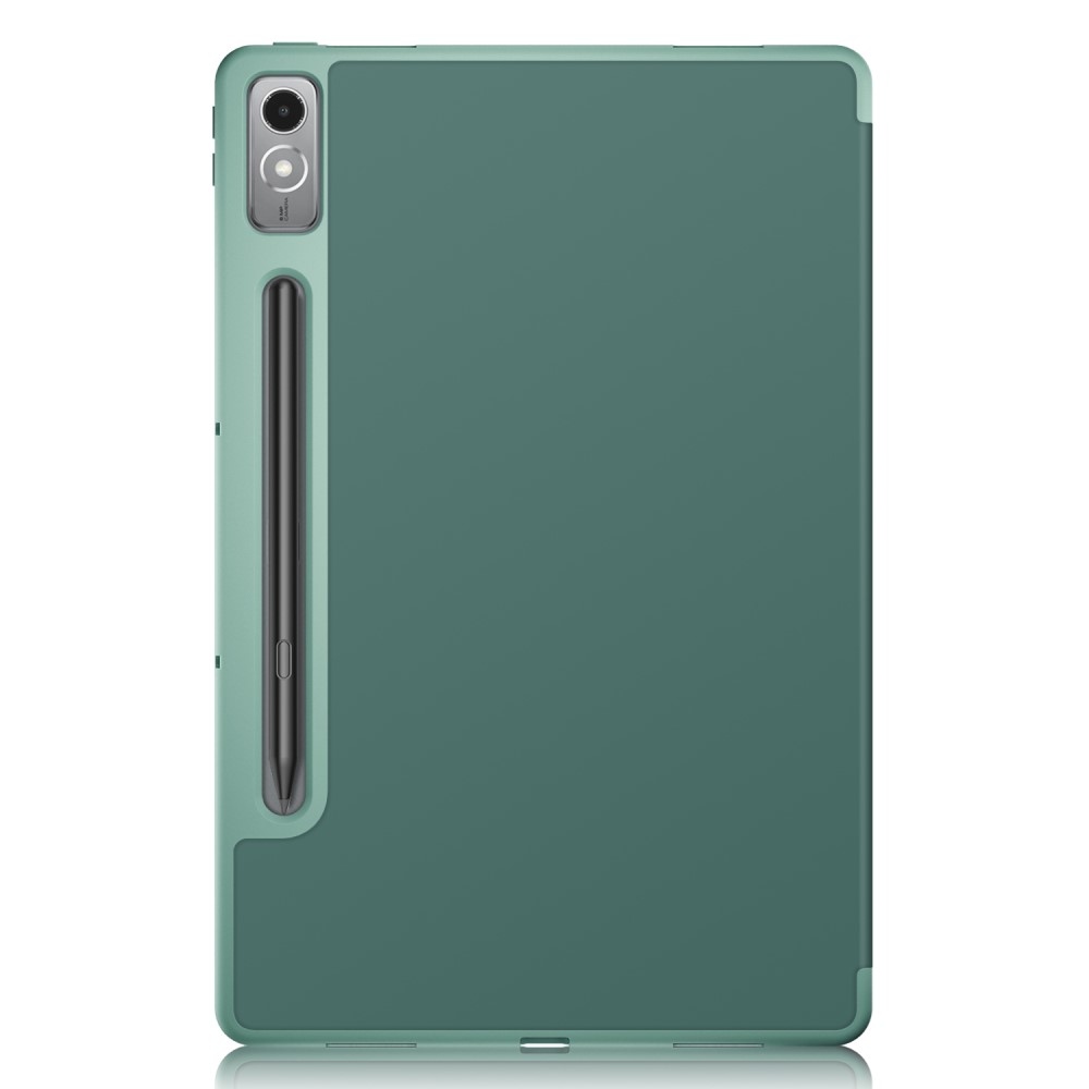 Ügyes záró tok Lenovo Tab P12 táblagéphez - zöld