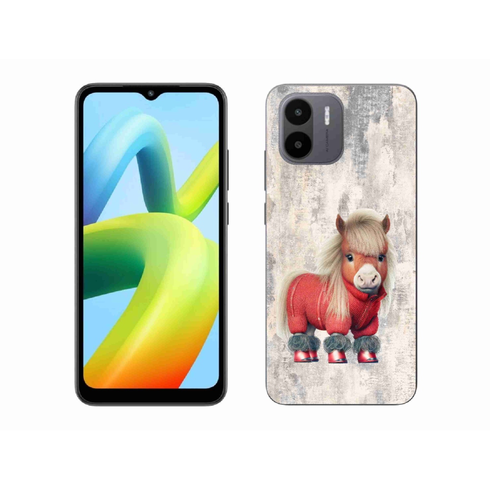 Gél borítás mmCase a Xiaomi Redmi A1/Redmi A2 - póni pulóverben