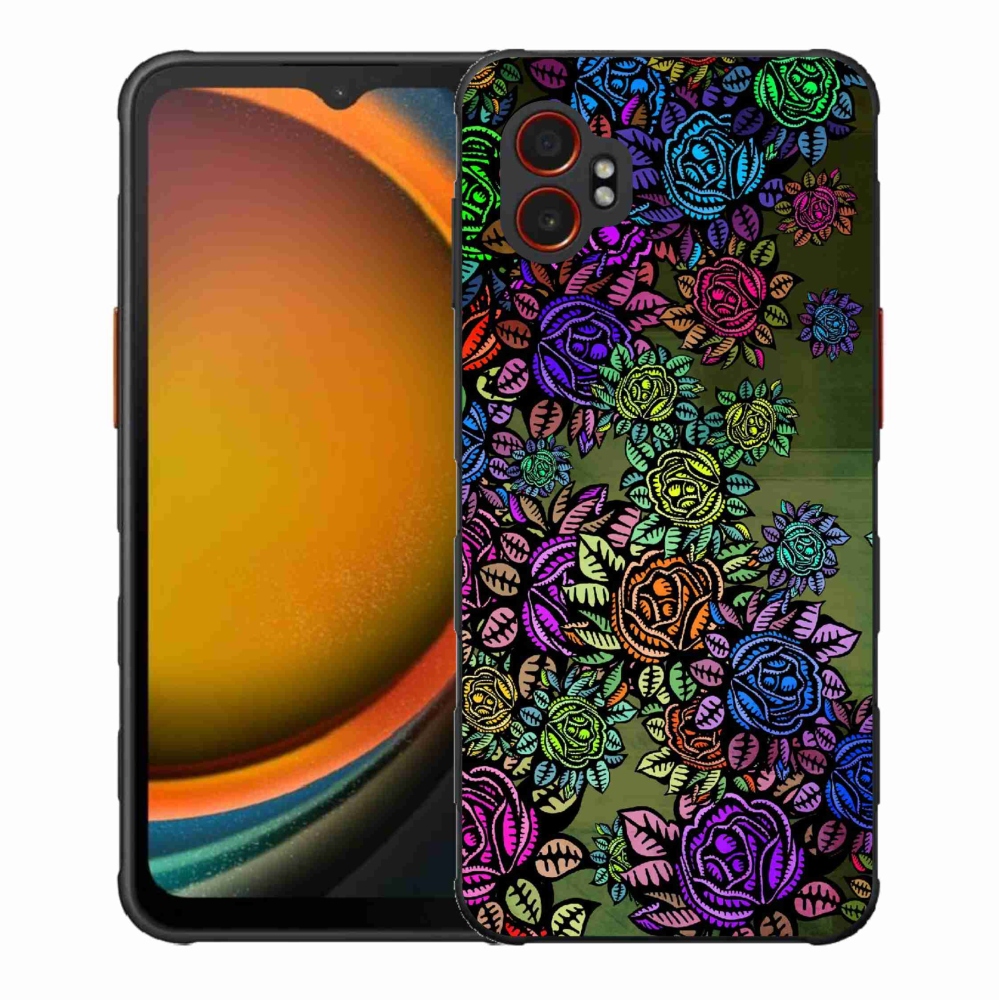 Gél borítás mmCase a Samsung Galaxy Xcover 7 Pro készülékhez - virágok 6