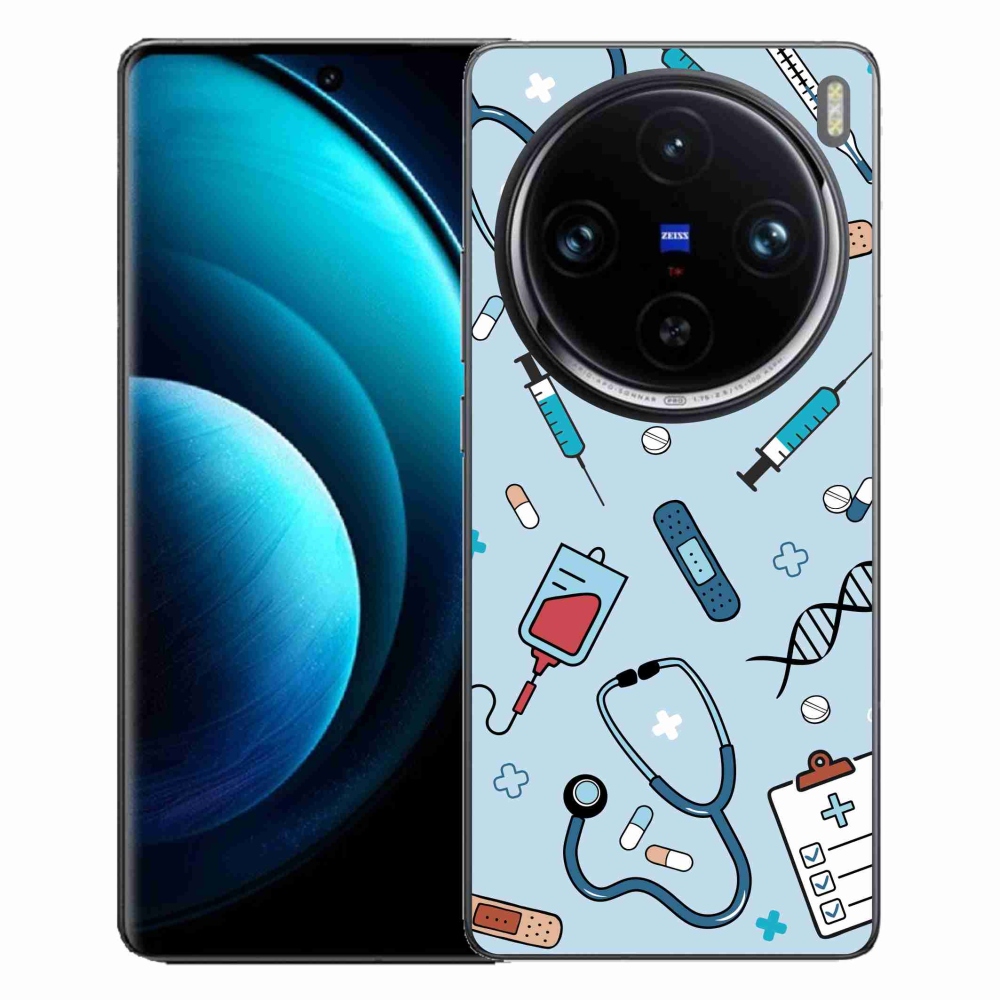 Zselés borítás mmCase a Vivo X100 Pro 5G készülékhez - egészség 1