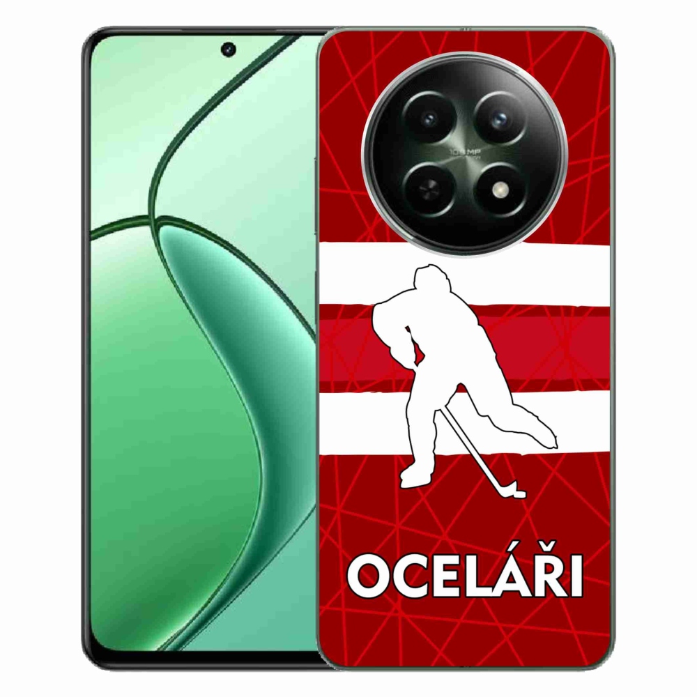 Zselés borítás mmCase a Realme 12 5G/12x 5G számára - Steelworkers