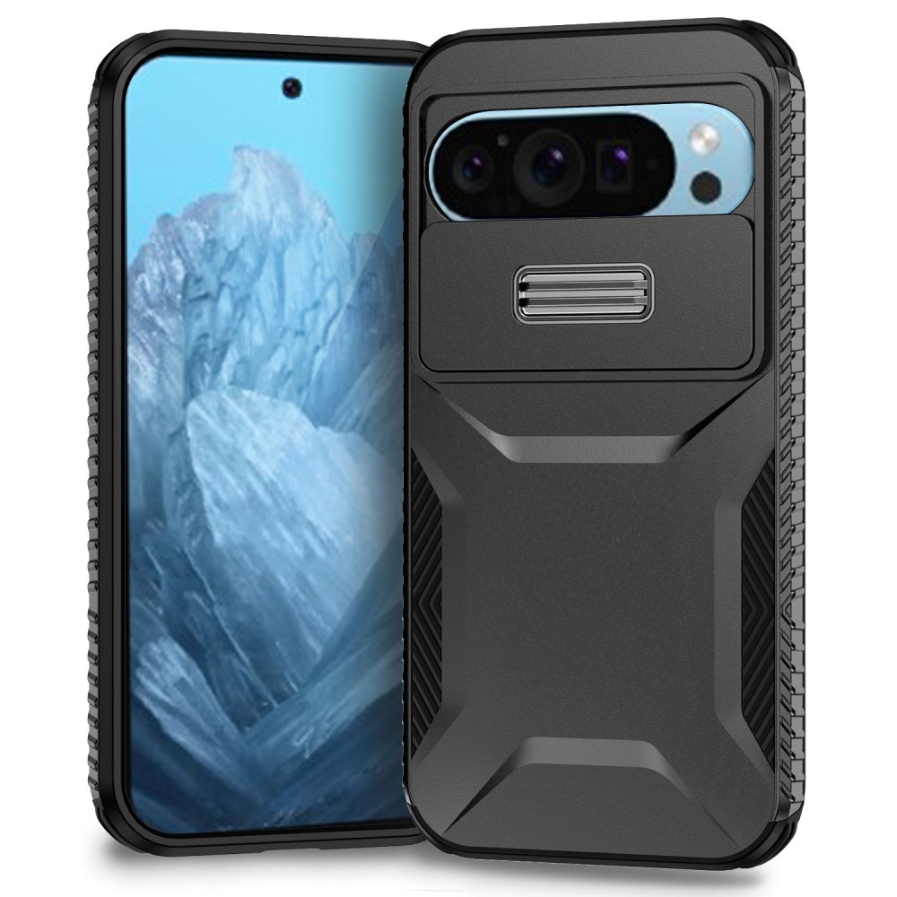 Fedél ellenálló borítás a Google Pixel 9/9 Pro készülékhez - fekete
