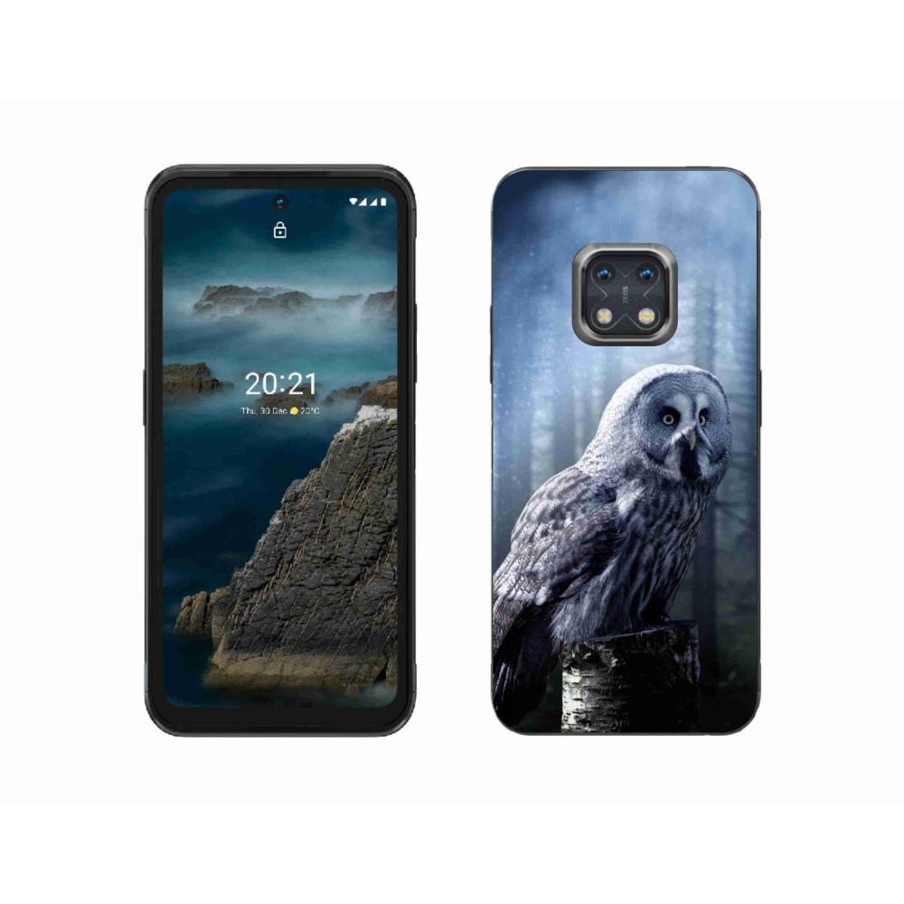 Zselés borítás mmCase a Nokia XR20 készülékhez - bagoly