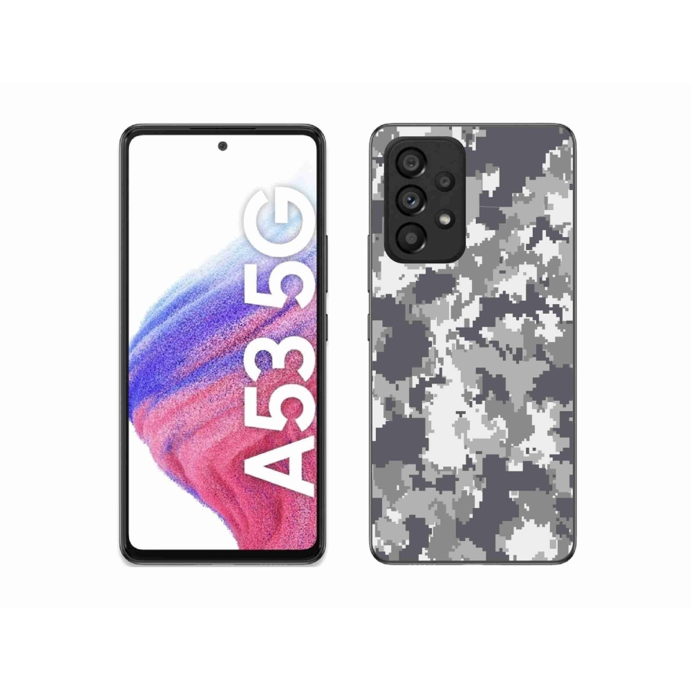 Gél védőhuzat mmCase Samsung Galaxy A53 5G - terepszínű mintázat 2