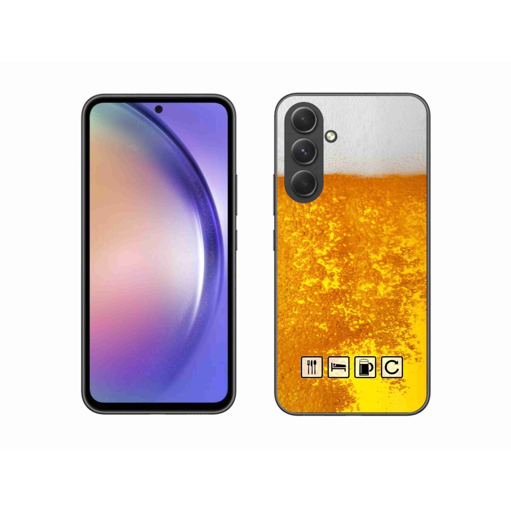Zselés borítás mmCase Samsung Galaxy A54 5G - sör motívum 3
