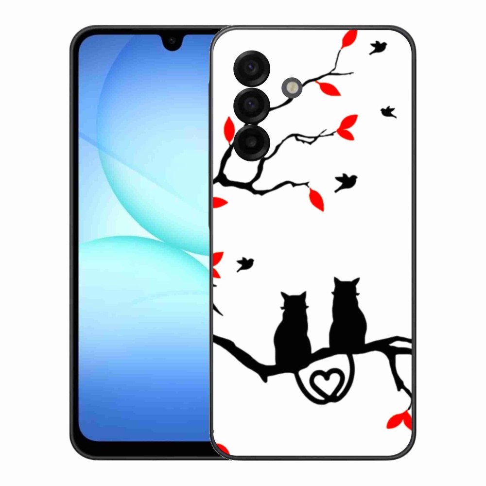 Gél borítás mmCase Samsung Galaxy A17 4G/5G - macskaszeretet