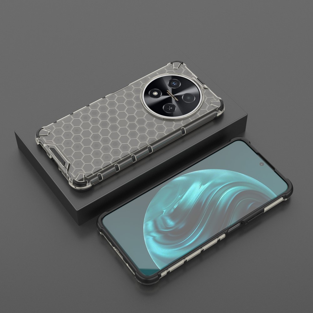 Méz tartós borítás Huawei Nova 12i készülékhez - fekete