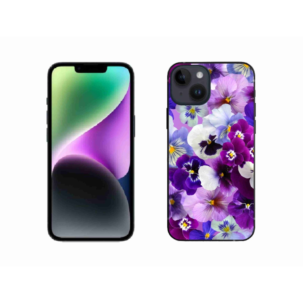 Zselés borítás mmCase iPhone 14 - virágok 9