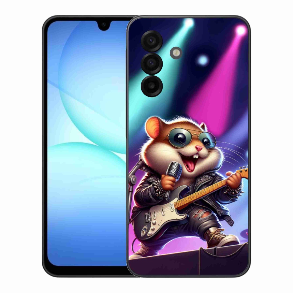 Gél borítás mmCase Samsung Galaxy A17 5G - hamster rockerhez
