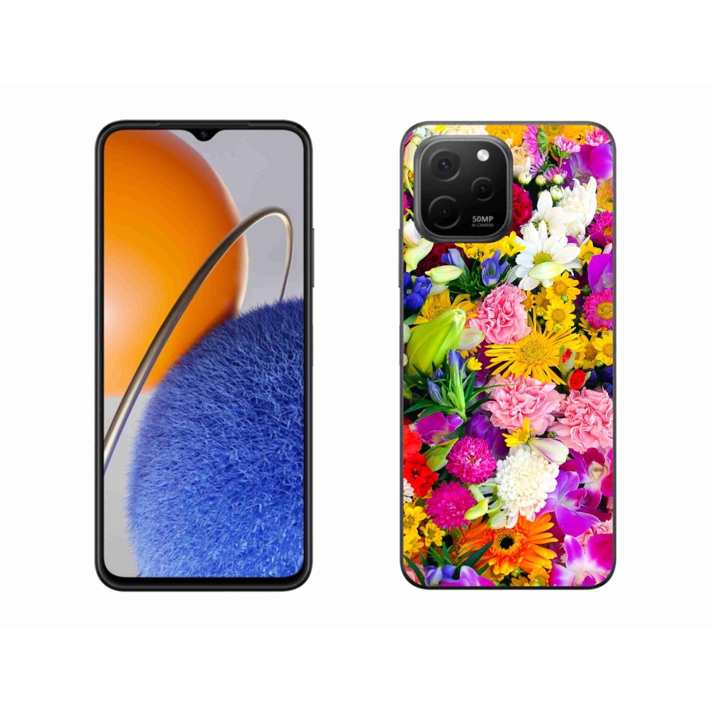 Gél borító mmCase a Huawei Nova Y61 készülékhez - virág 12