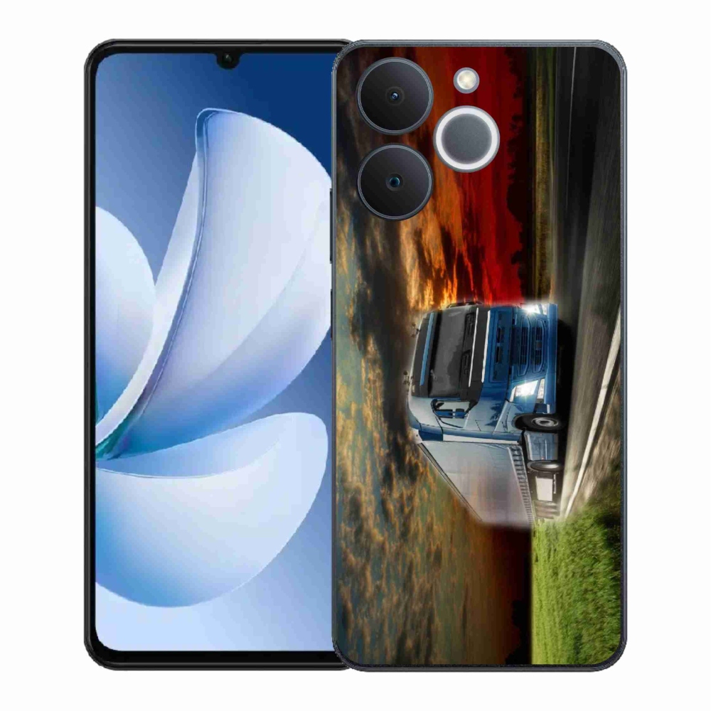 Gél borítás mmCase a Realme Note 70T-hez - teherautó 4