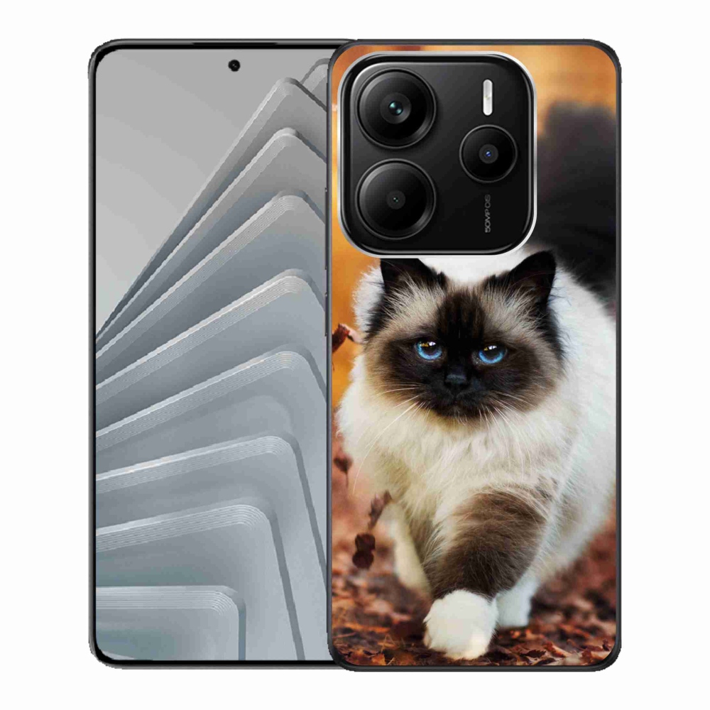 Gél borítás mmCase a Xiaomi Redmi Note 14 5G-hez - macska