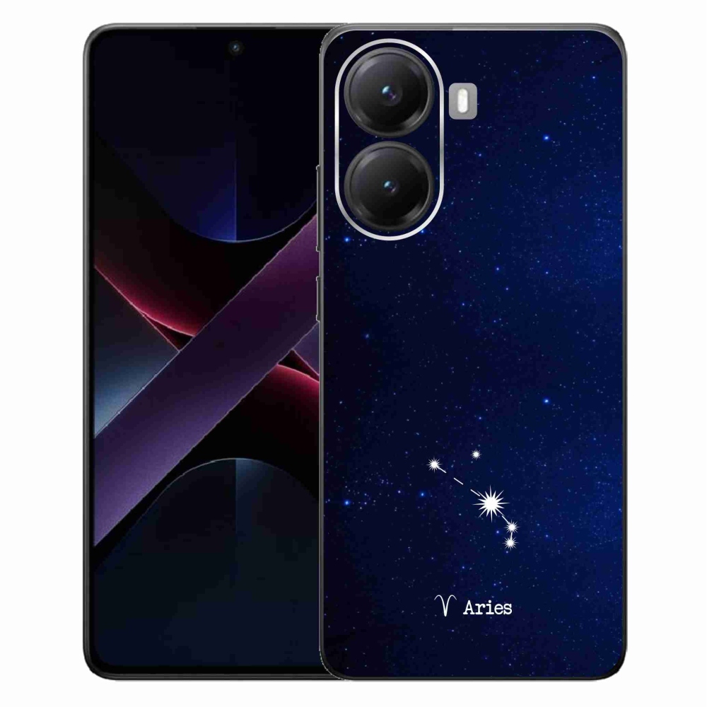 Gél borítás mmCase a Xiaomi Poco X7 Pro 5G számára - Kos csillagkép
