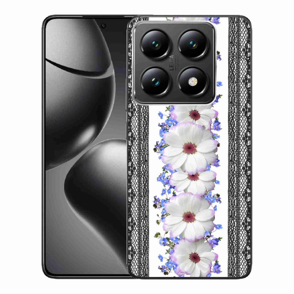 Gél borítás mmCase a Xiaomi 14T Pro számára - virágok 8