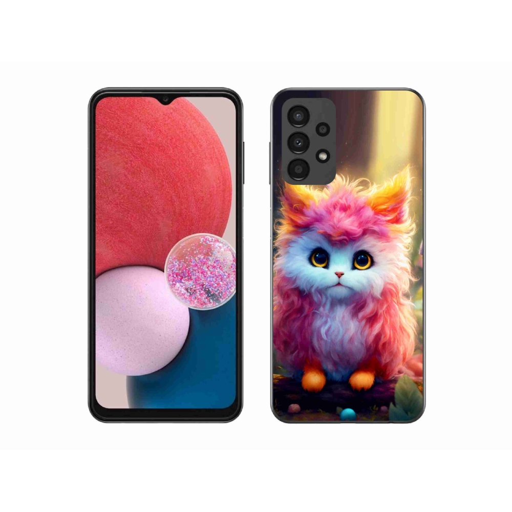 Gél borítás mmCase Samsung Galaxy A13 4G - aranyos cica 5
