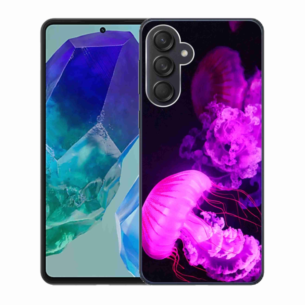Gél védőhuzat mmCase Samsung Galaxy M55 5G - medúza 1