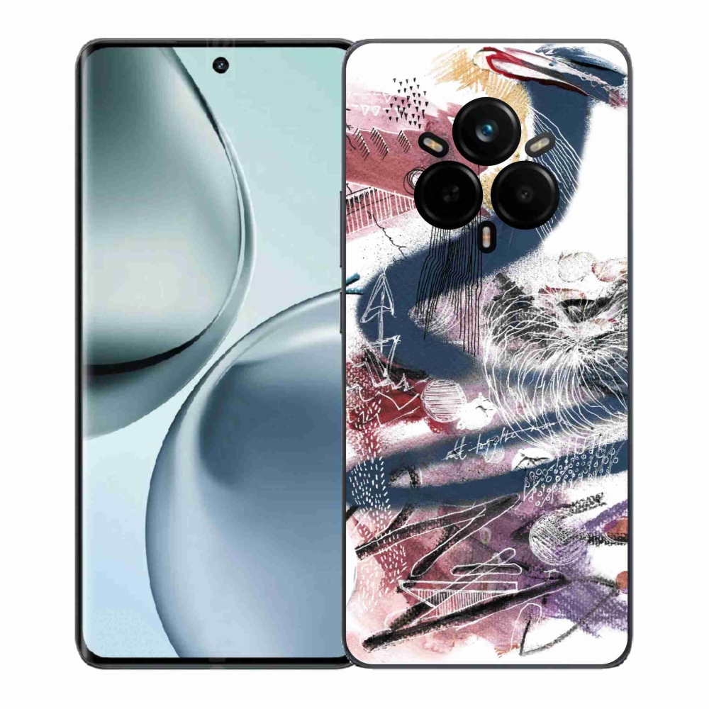Gél borítás mmCase a Realme 14 Pro+ 5G számára - absztrakt motívum 28