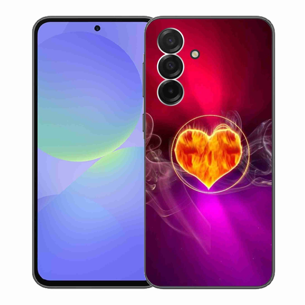 Gél borítás mmCase Samsung Galaxy A36 5G - tüzes szív