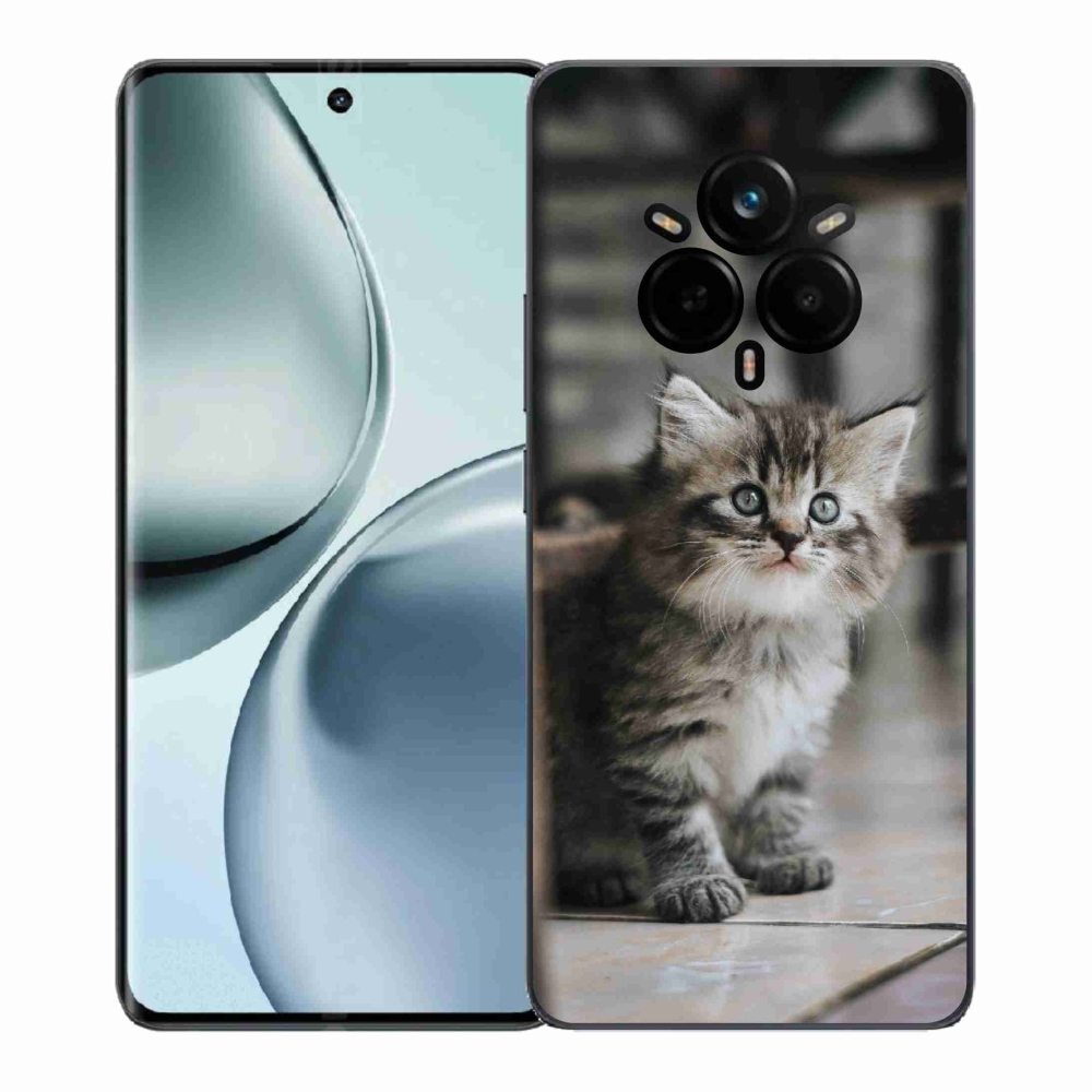 Gél borítás mmCase a Realme 14 Pro+ 5G készülékhez - cica