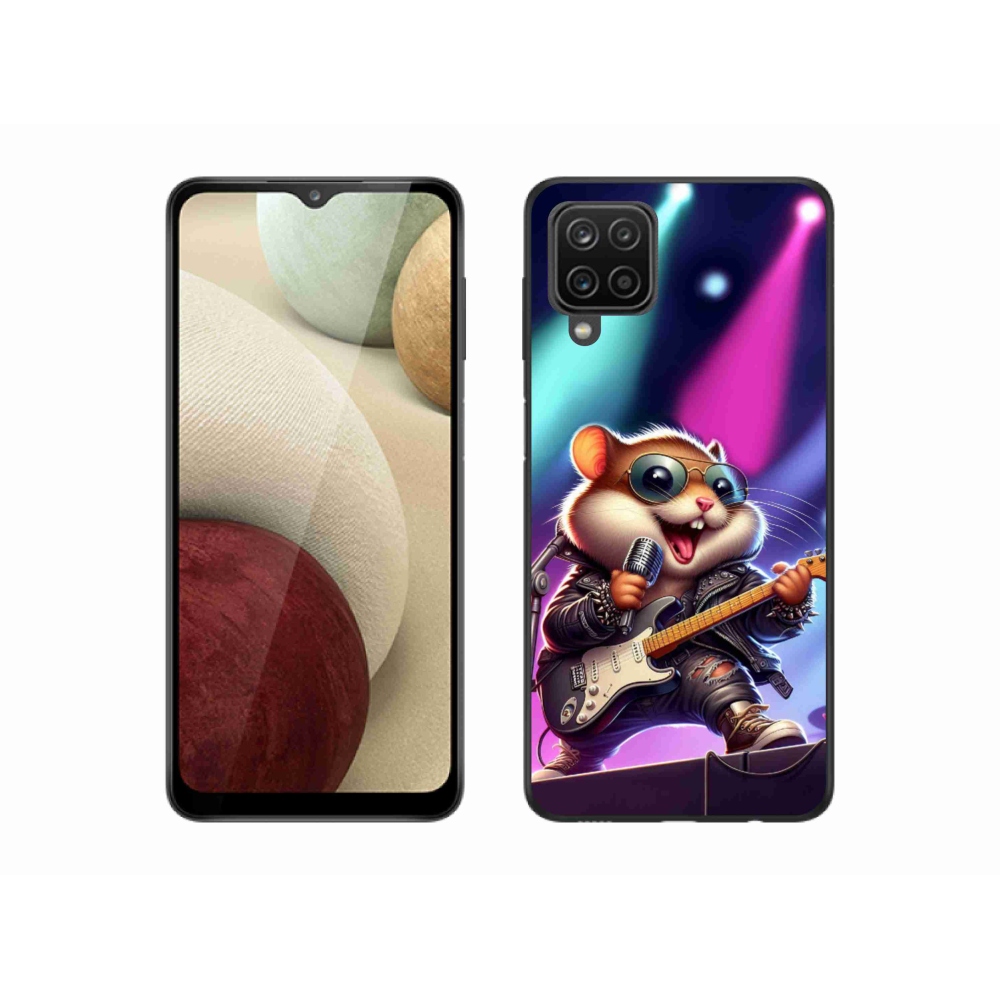 Gél borítás mmCase Samsung Galaxy M12 készülékhez - hörcsög hintaló