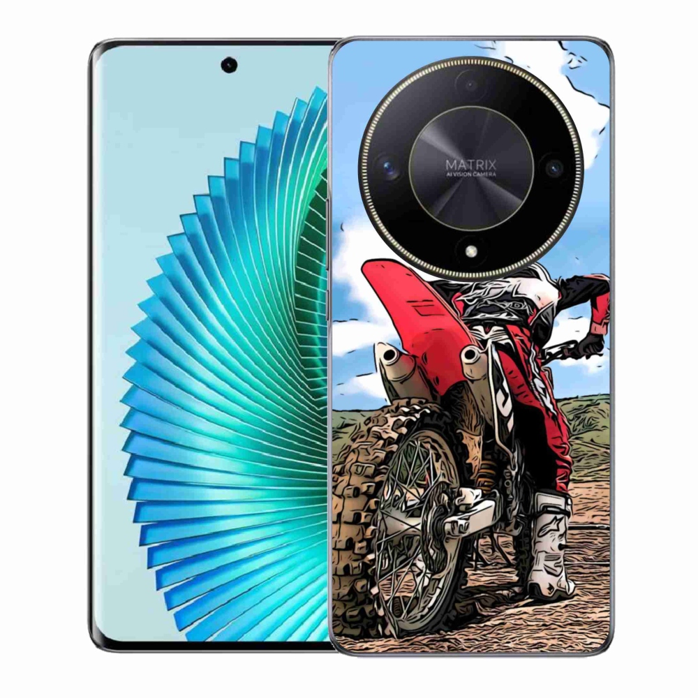 Gél borítás mmCase a Honor Magic 6 Lite 5G számára - moto
