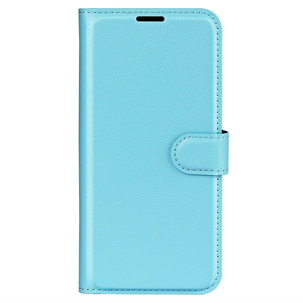 Litchi könyv tok a Xiaomi Poco C65/Redmi 13C készülékhez - kék