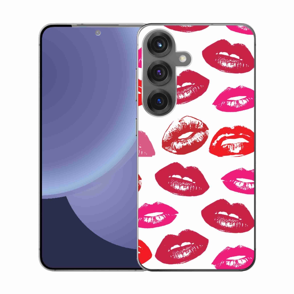 Zselés borítás mmCase Samsung Galaxy S25 - ajkakhoz