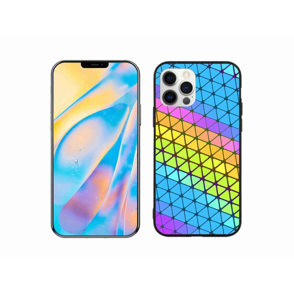 Gél borítás mmCase iPhone 12 készülékhez - absztrakt motívum 16