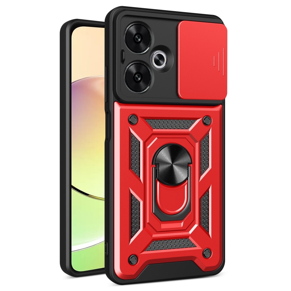 Csúszásálló borítás a Xiaomi Redmi 13C 5G készülékhez - piros